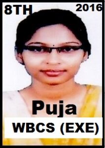 WBCS Interview With Ms. Puja Debnath IMAGE