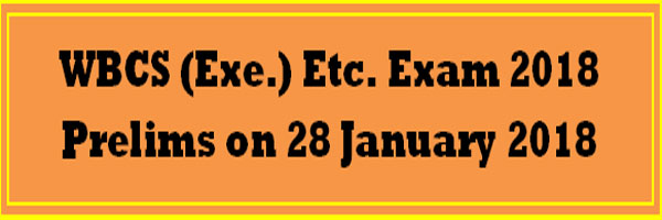 WBCS Preliminary Exam 2018 NOTICE IMAGE
