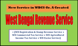 WBCS West Bengal Revenue Service IMAGE