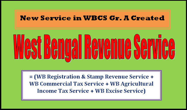 WBCS West Bengal Revenue Service IMAGE