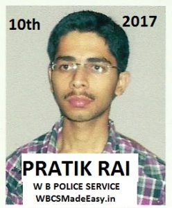WBCS Interview With Mr. Pratik Rai IMAGE