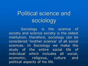 WBCS Sociology Notes On - Sociology Of Political Life IMAGE