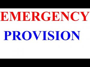 WBCS Emergency Provisions - Polity Notes IMAGE