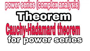 WBCS Cauchy-Hadamard Test - Mathematics Notes IMAGE