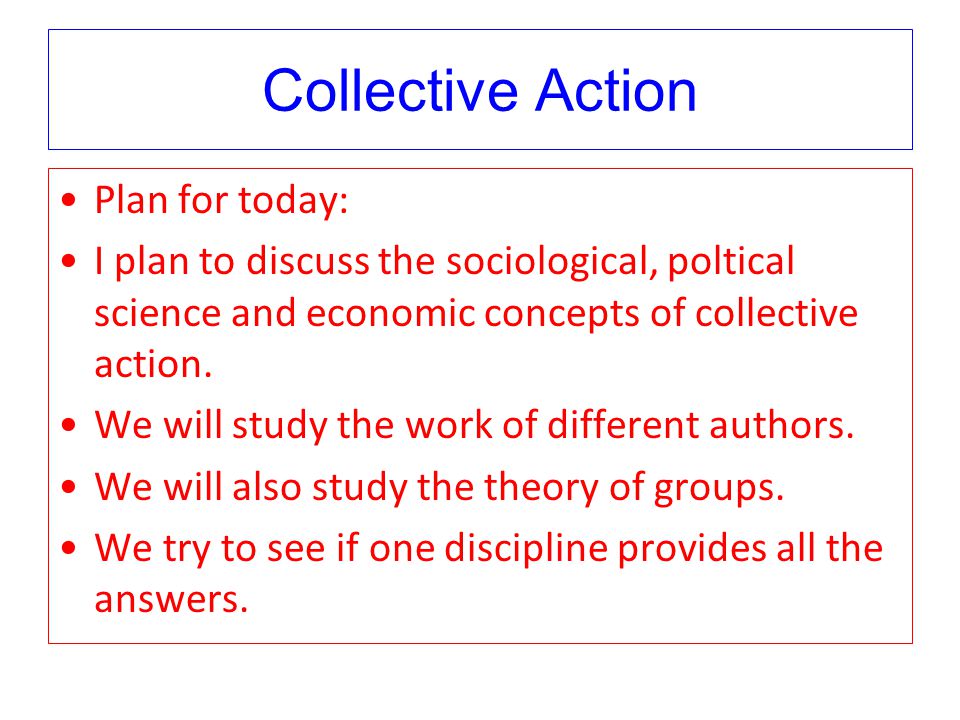 WBCS Collective Action - Sociology Notes IMAGE