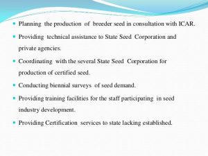 WBCS Seed Production And Marketing - Agriculture Notes IMAGE