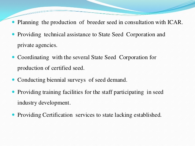 WBCS Seed Production And Marketing - Agriculture Notes IMAGE