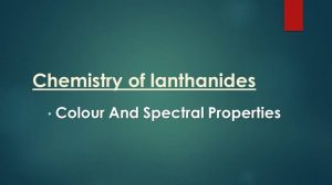 WBCS Notes On - Chemistry - Spectral Properties IMAGE