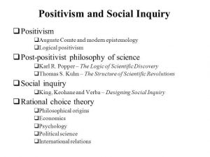 WBCS Notes On - Political Science - Positivism IMAGE