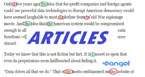 WBCS Articles - English Notes IMAGE