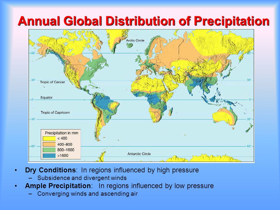 WBCS Rainfall Distribution - Geography Notes IMAGE