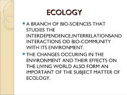 WBCS Essay Composition On - Ecology And Its Relevance To Man IMAGE