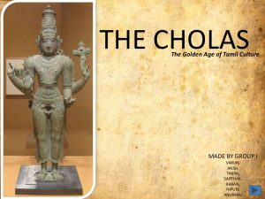 WBCS Medieval India Notes-Cholas IMAGE