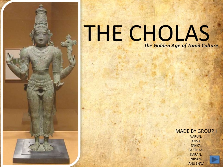 WBCS Medieval India Notes-Cholas IMAGE