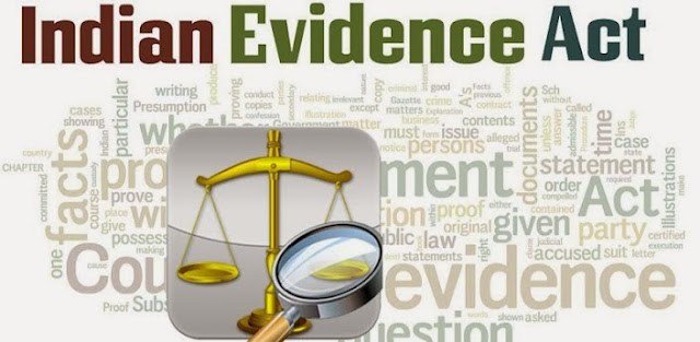 WBCS THE INDIAN EVIDENCE ACT, 1872 IMAGE
