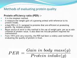 WBCS Protein Efficiency Ratio - Animal Husbandry Notes IMAGE