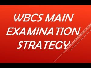 WBCS prelims and mains STRATEGY IMAGE