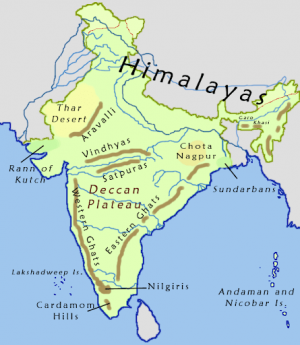 Relief-Feature-Of-Peninsular-India-–-Geography-Notes-–-For-W.B.C.S.-Examination